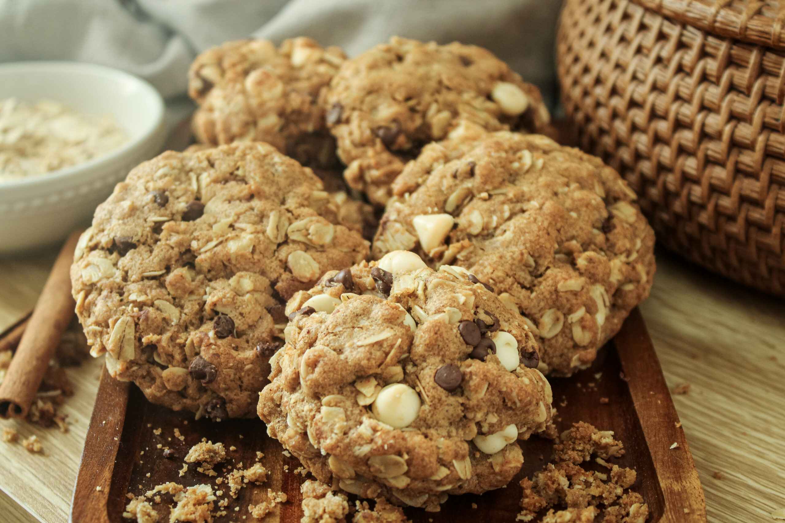Brown Butter Oatmeal Cookies