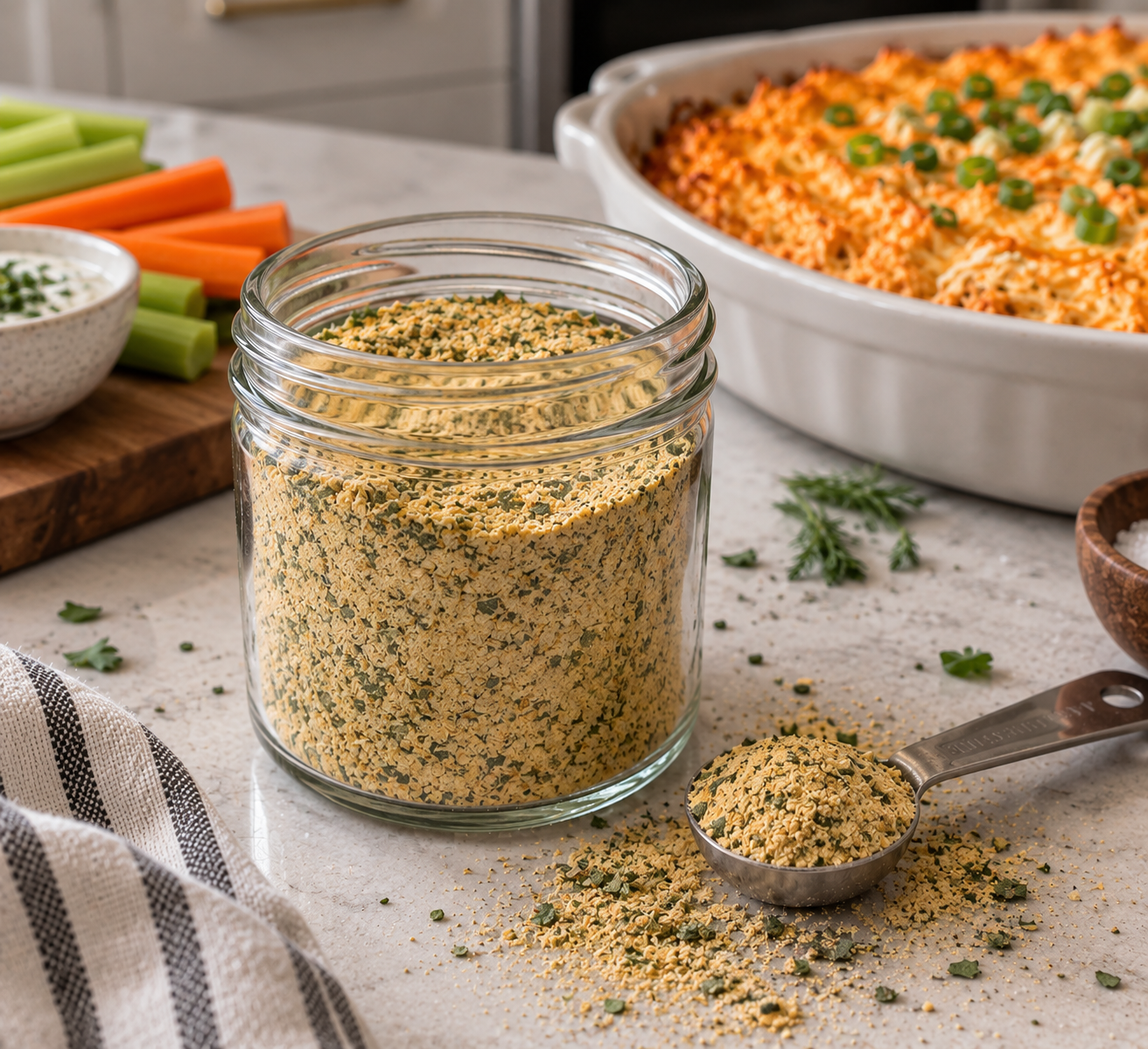 Homemade Ranch Seasoning (Vegan + Dairy-Free)