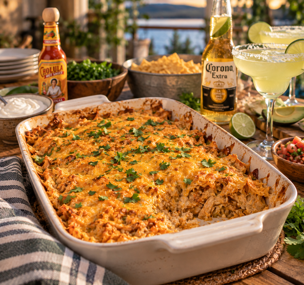 Mama Tammy’s Chicken Enchilada Casserole